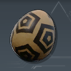 ゴツゴツしたタマゴ