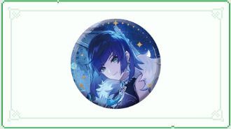 原神 逸聞軼事 シリーズバッジ・ 夜蘭(イェラン)