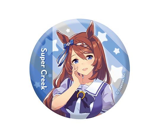 スーパークリーク缶バッジ