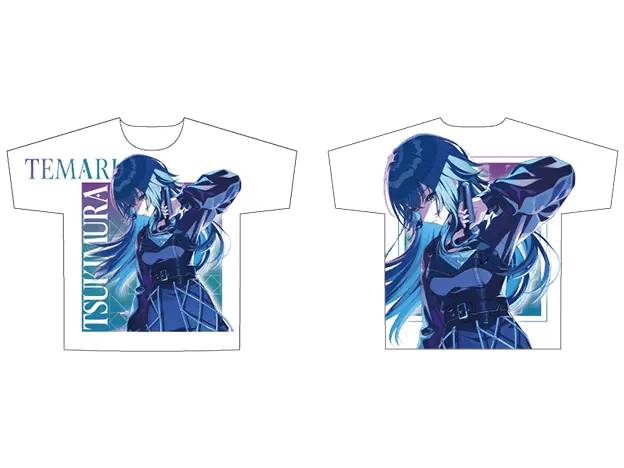 両面フルグラフィックTシャツ 月村手毬