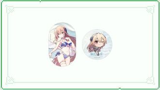 ヘブンバーンズレッド 耐水ステッカーセット 白河ユイナ