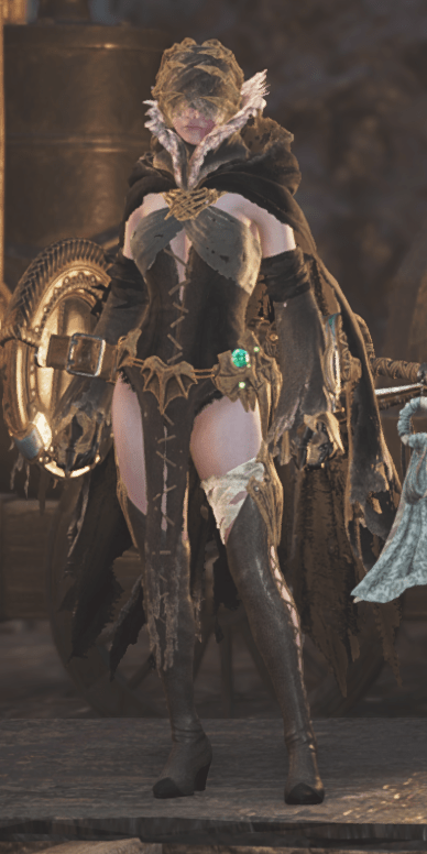 女性の装備画像