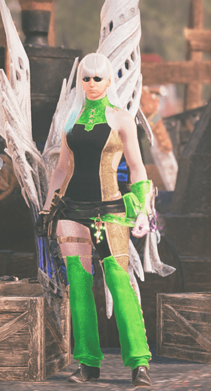 男性の装備画像