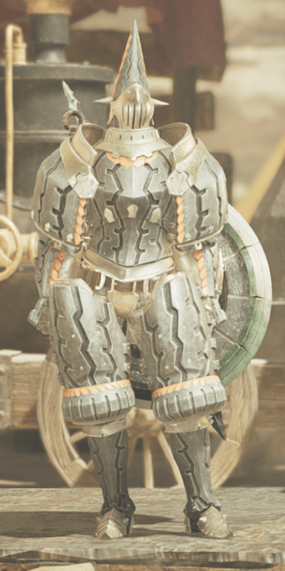 男性の装備画像