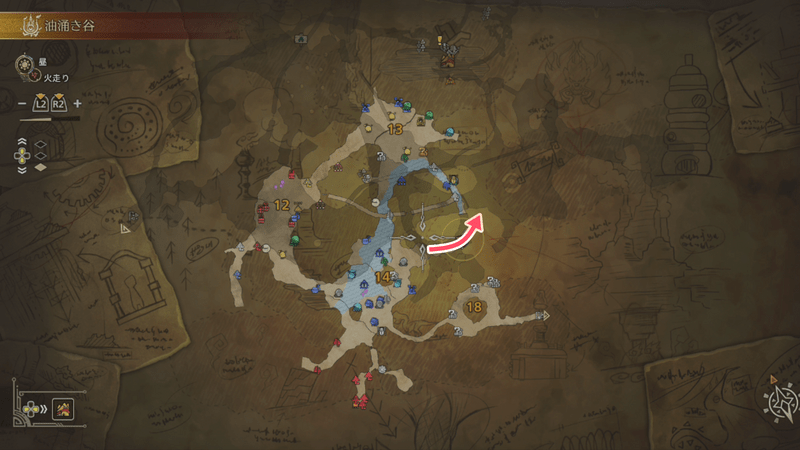 「黒い炎を探す」への行き方1