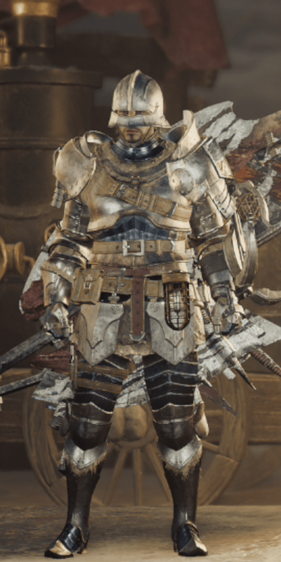 男性の装備画像