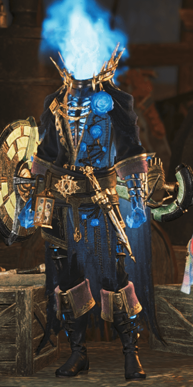 男性の装備画像