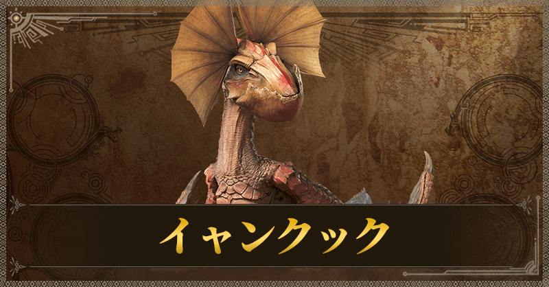 イャンクックの弱点と攻略