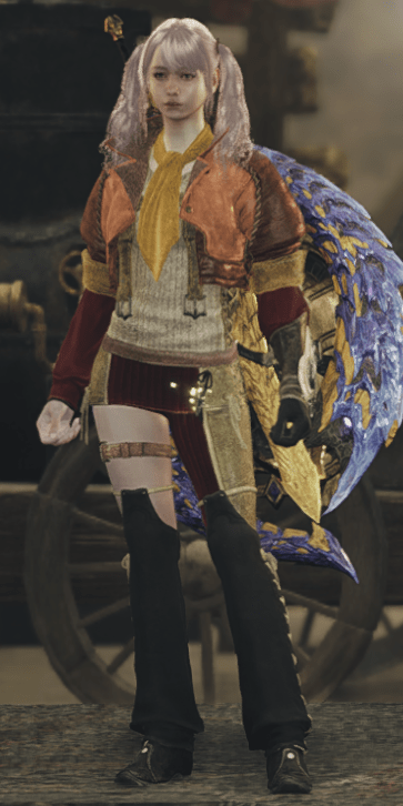 男性の装備画像