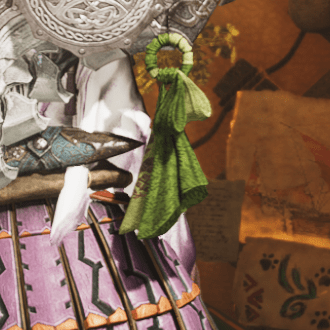 希望のスカーフ・緑