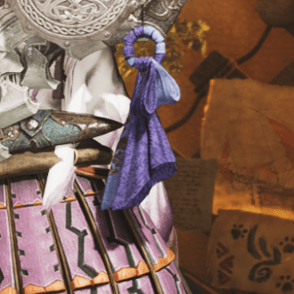 希望のスカーフ・青