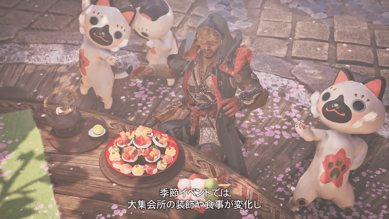 春の食べ物恵方巻