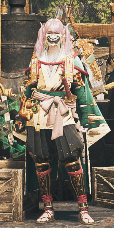 男性の装備画像