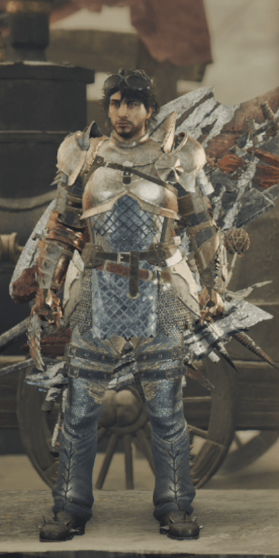 男性の装備画像