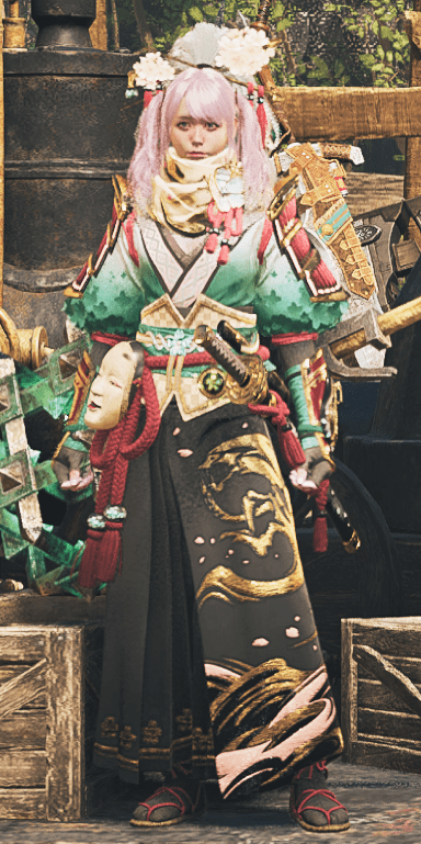 女性の装備画像