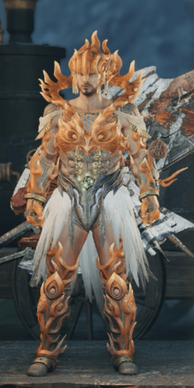 男性の装備画像