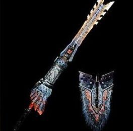 炎尾槍カミネートーの外見