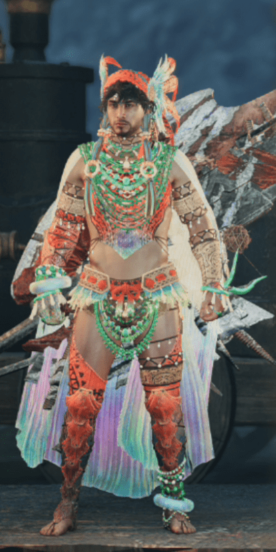 女性の装備画像