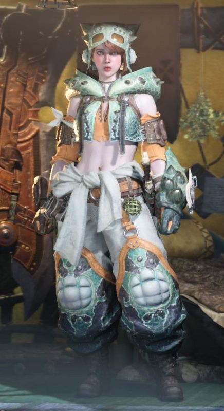 女性の装備画像