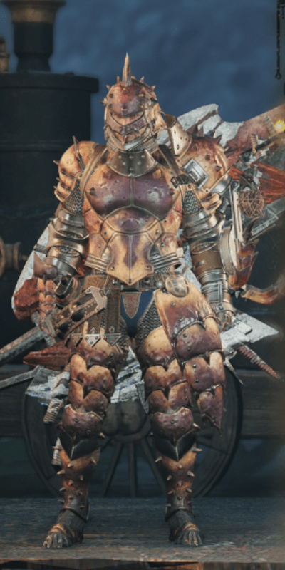 男性の装備画像