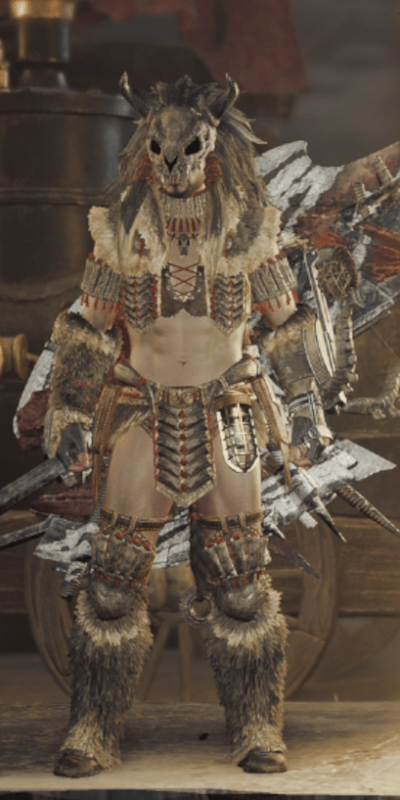 女性の装備画像