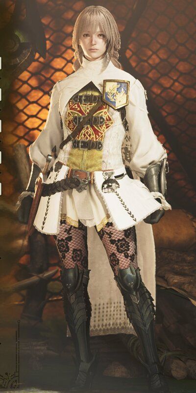 えま ﾓﾝﾊﾝ初心者 修行中/重ね着の人さん作重ね着コーデ