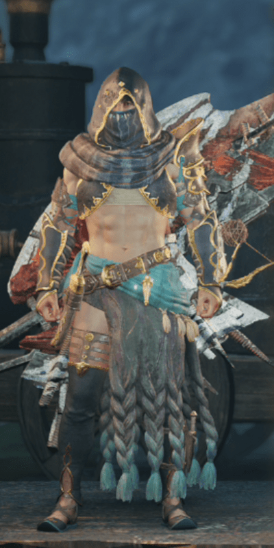 女性の装備画像