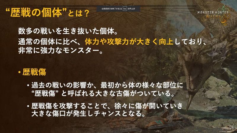 歴戦の個体とは