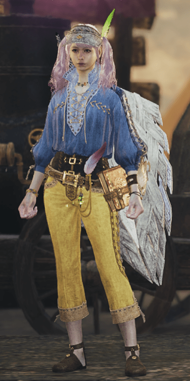 男性の装備画像