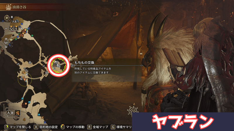 ヤブランの場所