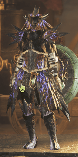 男性の装備画像