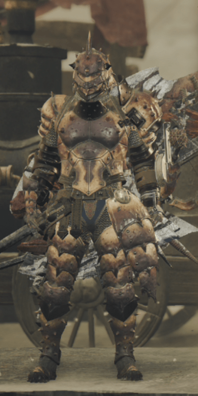 男性の装備画像