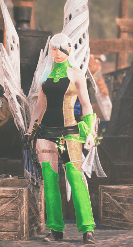 男性の装備画像