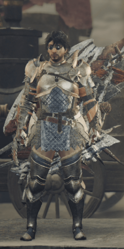 男性の装備画像