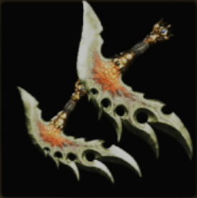 赫炎双刃パンタカの外見