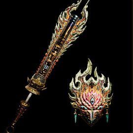 赫炎銃槍カーリカの外見