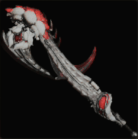 刺花剣斧セレノスミアの外見