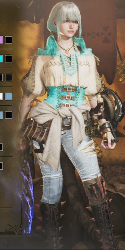 モカラテさん作重ね着コーデ