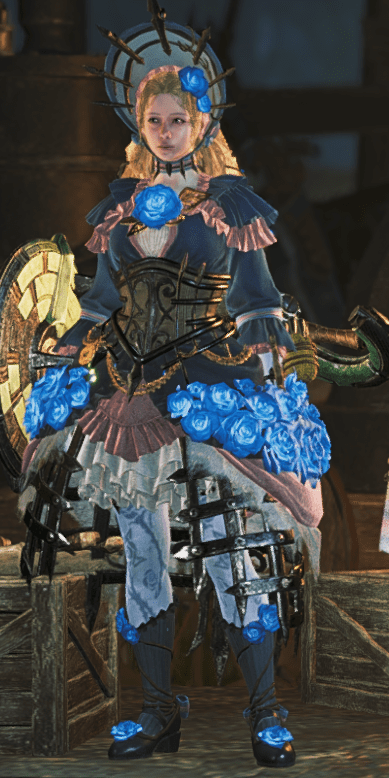 女性の装備画像