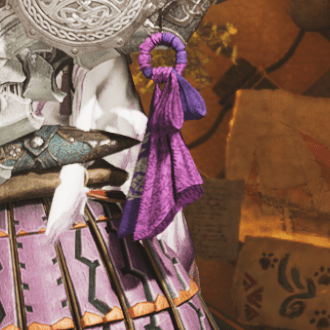 希望のスカーフS・紫