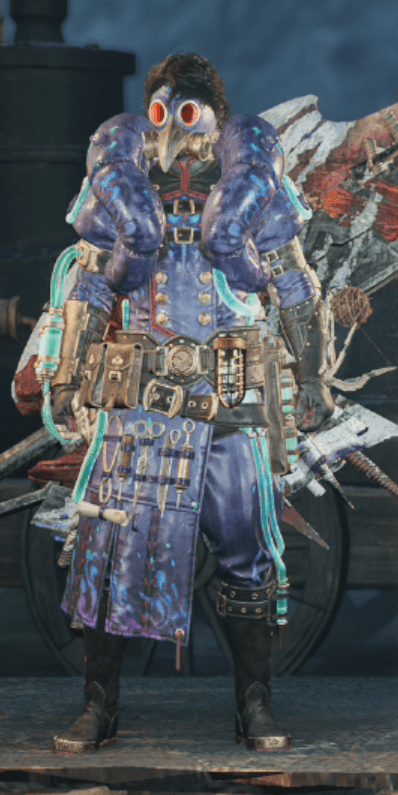 男性の装備画像