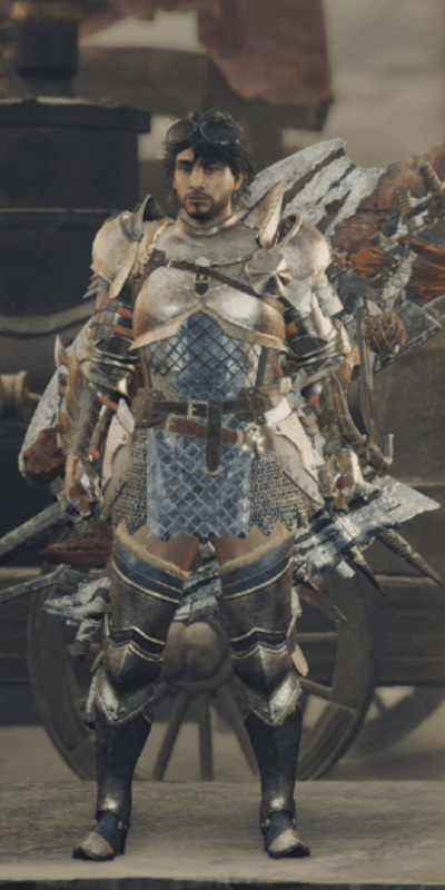 男性の装備画像