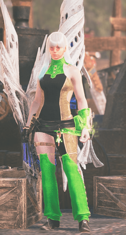 男性の装備画像