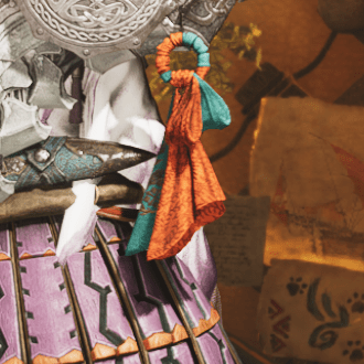 希望のスカーフ・青赤