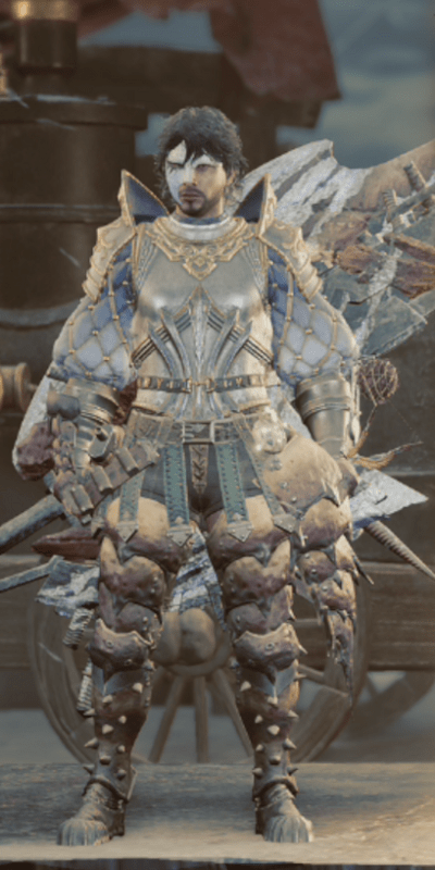 男性の装備画像