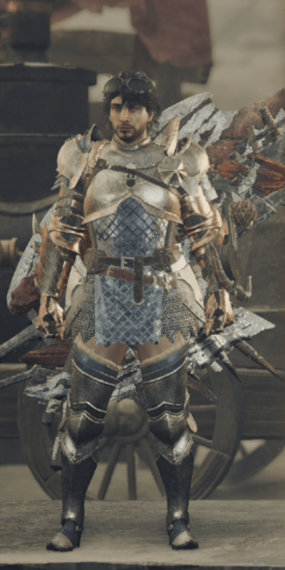 男性の装備画像