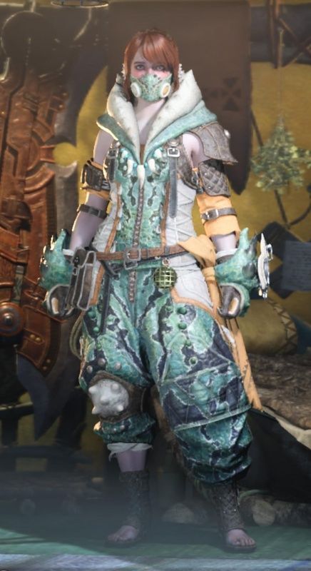 男性の装備画像