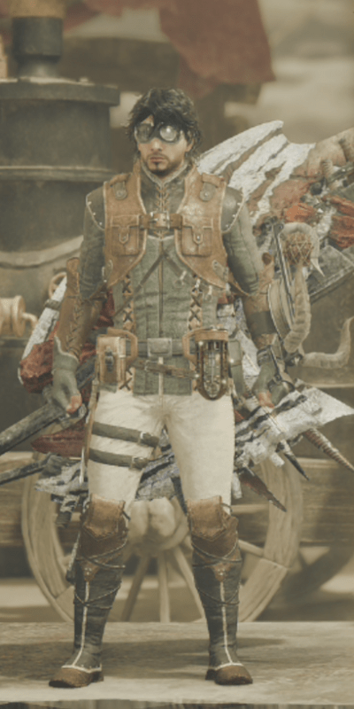 男性の装備画像