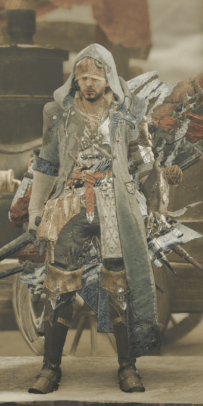 男性の装備画像