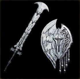 護鎖刃盾斧ガルヴァンの外見